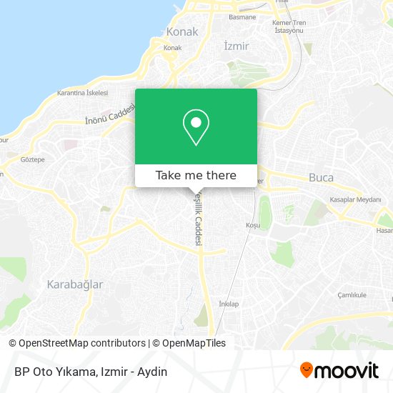 BP Oto Yıkama map
