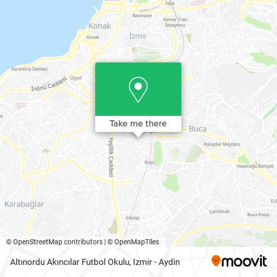 Altınordu Akıncılar Futbol Okulu map