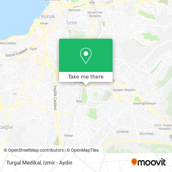 Turgal Medikal map