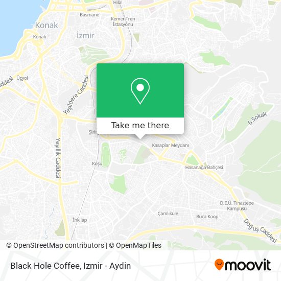 Black Hole Coffee map