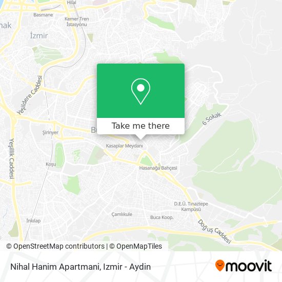 Nihal Hanim Apartmani map