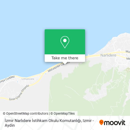 İzmir Narlıdere İstihkam Okulu Komutanlığı map