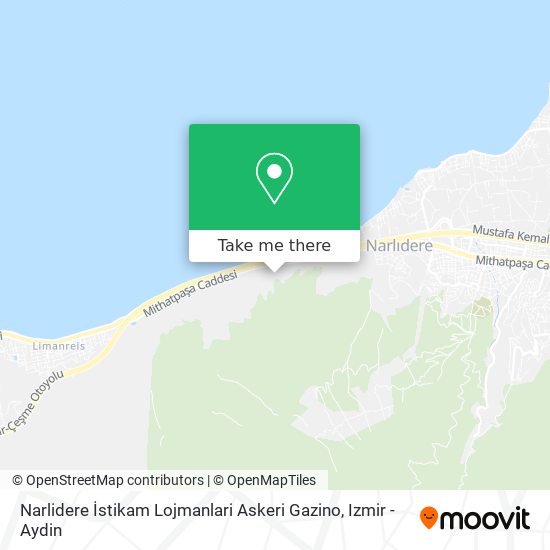 Narlidere İstikam Lojmanlari Askeri Gazino map