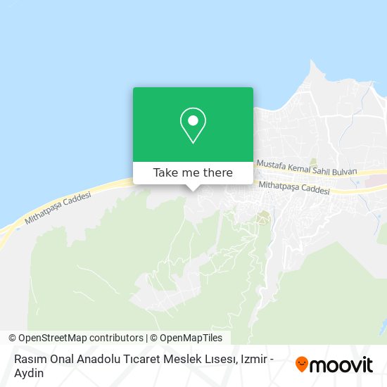 Rasım Onal Anadolu Tıcaret Meslek Lısesı map