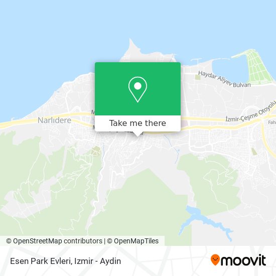 Esen Park Evleri map