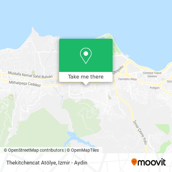 Thekitchencat Atölye map