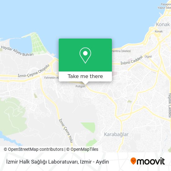 İzmir Halk Sağlığı Laboratuvarı map