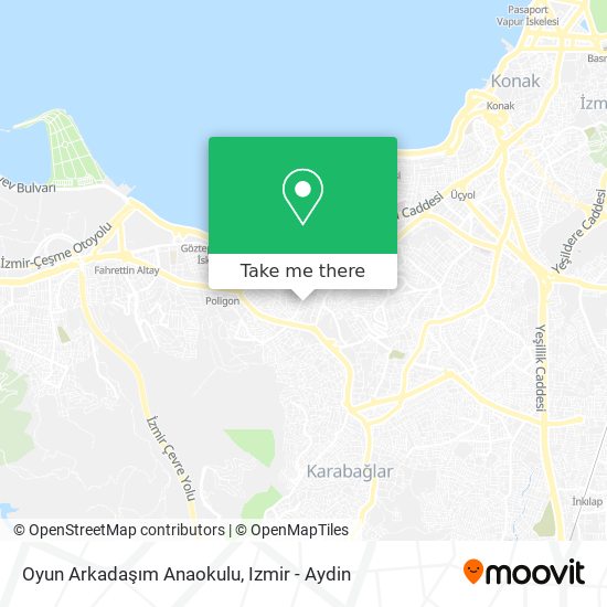 Oyun Arkadaşım Anaokulu map