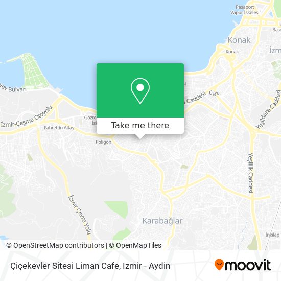 Çiçekevler Sitesi Liman Cafe map