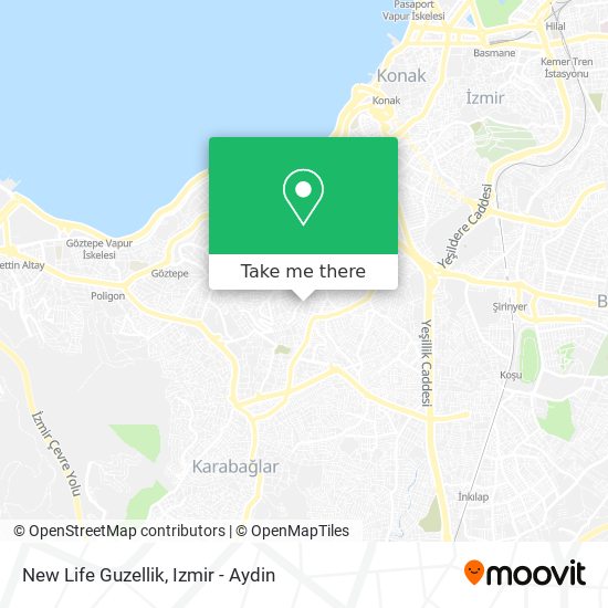 New Life Guzellik map