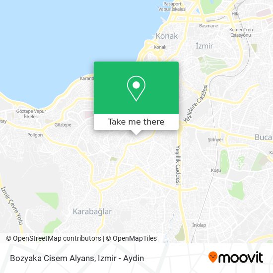 Bozyaka Cisem Alyans map