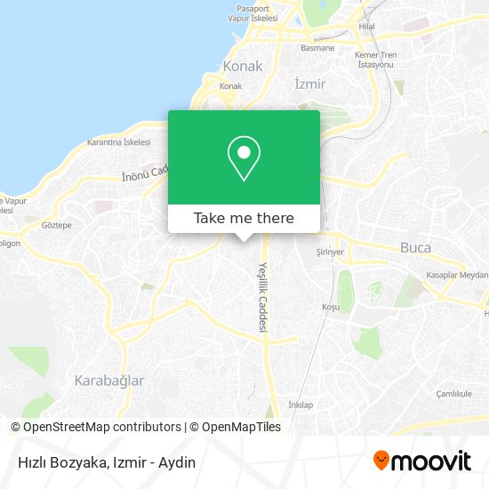 Hızlı Bozyaka map