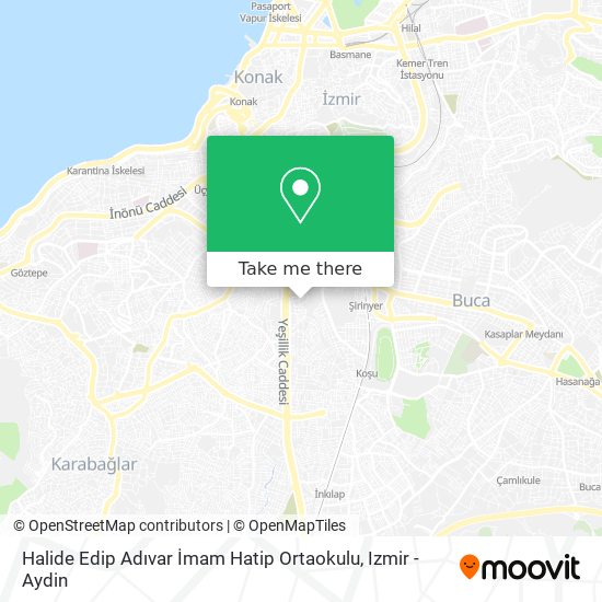 Halide Edip Adıvar İmam Hatip Ortaokulu map