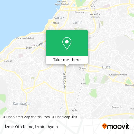 İzmir Oto Klima map