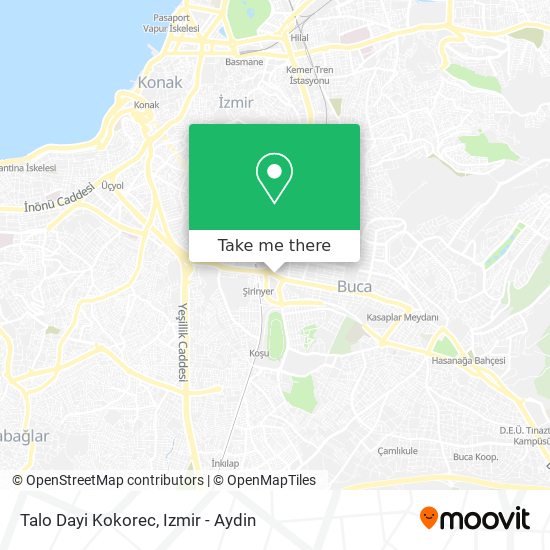 Talo Dayi Kokorec map