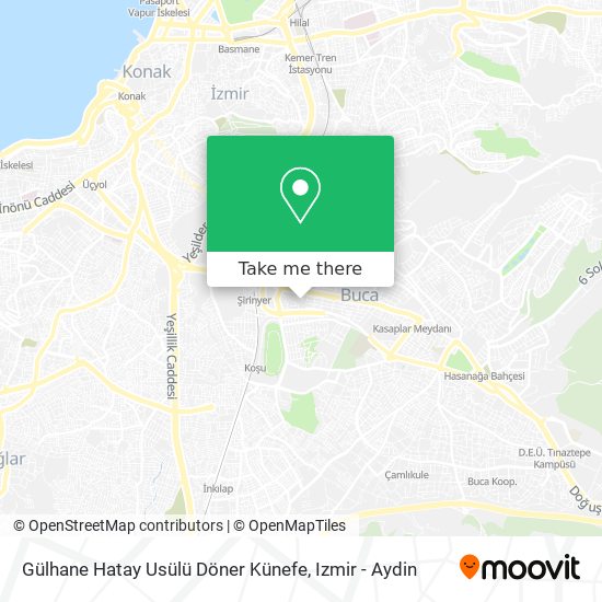 Gülhane Hatay Usülü Döner Künefe map