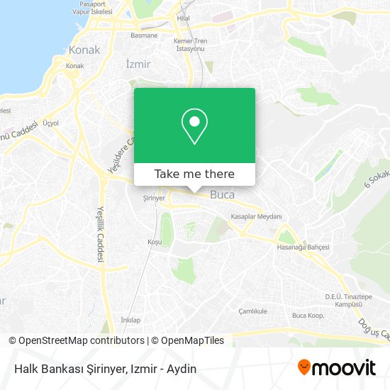 Halk Bankası Şirinyer map