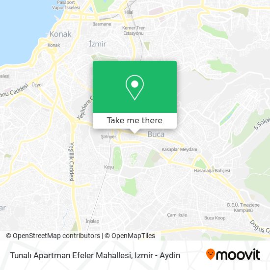 Tunalı Apartman Efeler Mahallesi map