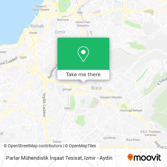 Parlar Mühendislik İnşaat Tesisat map