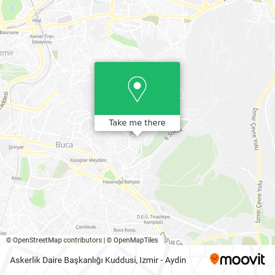 Askerlik Daire Başkanlığı Kuddusi map