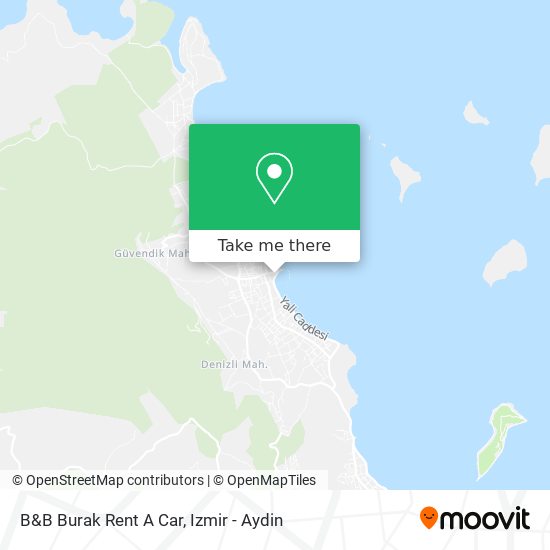 B&B Burak Rent A Car map