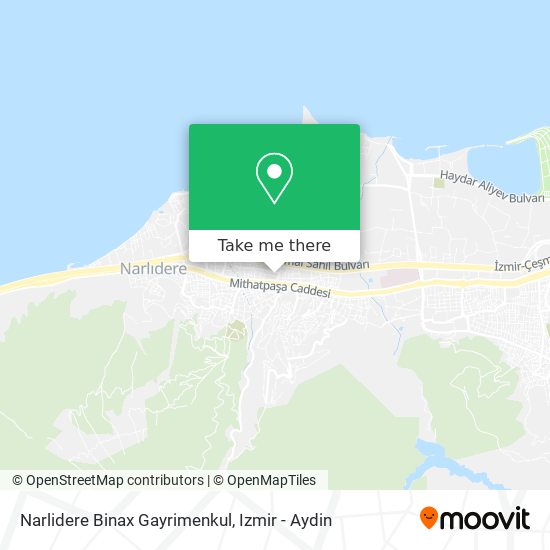 Narlidere Binax Gayrimenkul map
