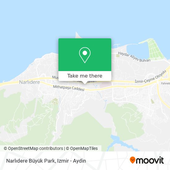 Narlıdere Büyük Park map