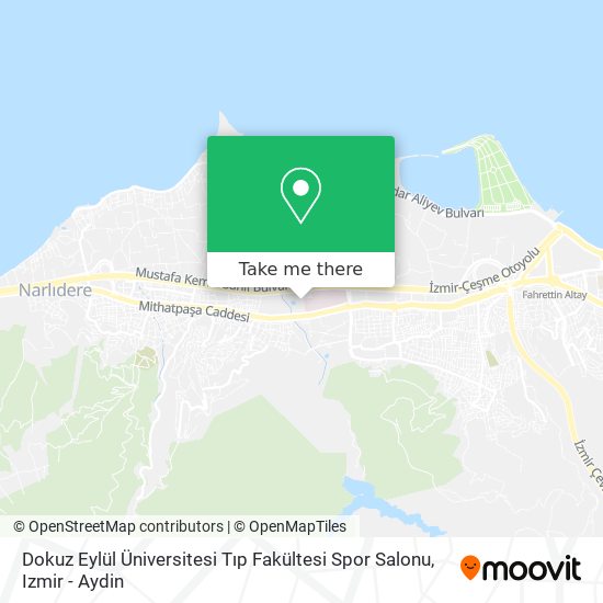 Dokuz Eylül Üniversitesi Tıp Fakültesi Spor Salonu map