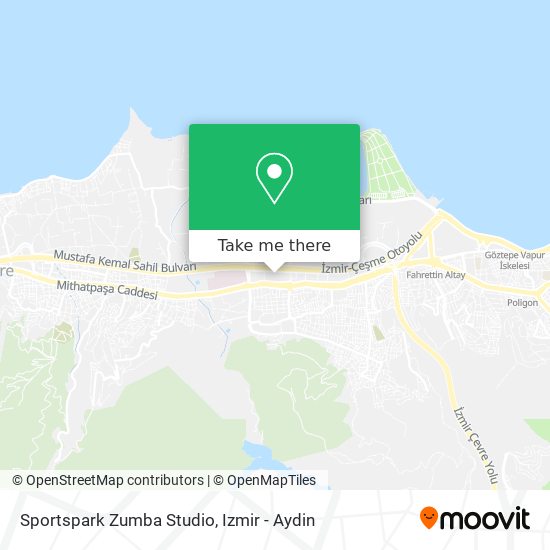 Sportspark Zumba Studio map