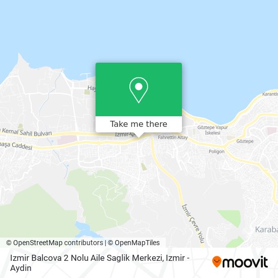 Izmir Balcova 2 Nolu Aile Saglik Merkezi map