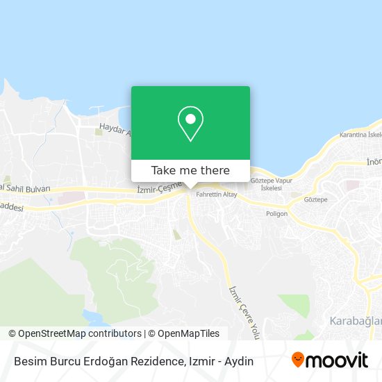 Besim Burcu Erdoğan Rezidence map