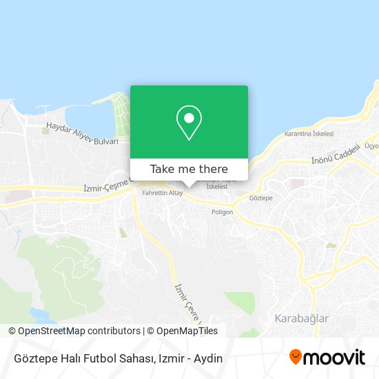 Göztepe Halı Futbol Sahası map