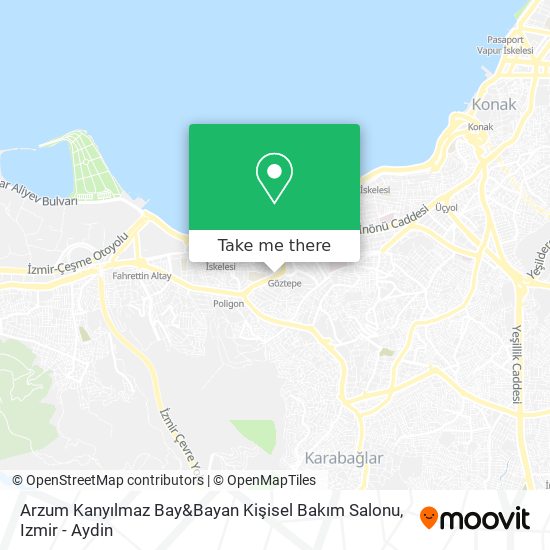 Arzum Kanyılmaz Bay&Bayan Kişisel Bakım Salonu map