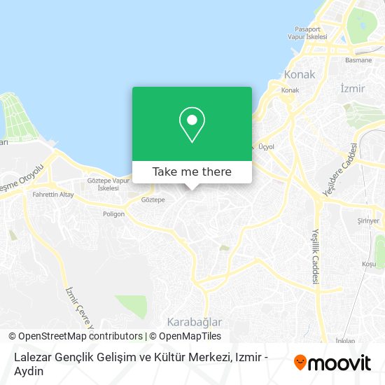 Lalezar Gençlik Gelişim ve Kültür Merkezi map