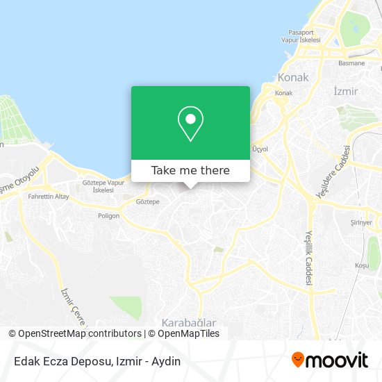 Edak Ecza Deposu map