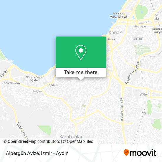 Alpergün Avize map