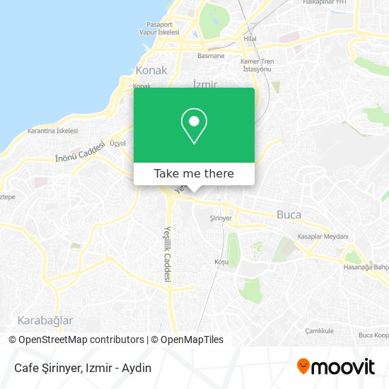 Cafe Şirinyer map