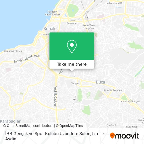 İBB Gençlik ve Spor Kulübü Uzundere Salon map