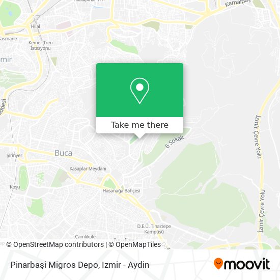 Pinarbaşi Migros Depo map