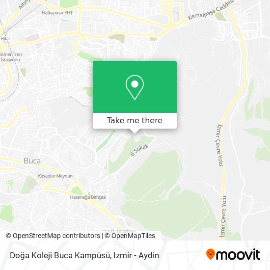 Doğa Koleji Buca Kampüsü map