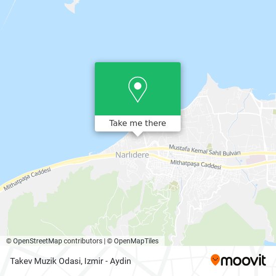 Takev Muzik Odasi map