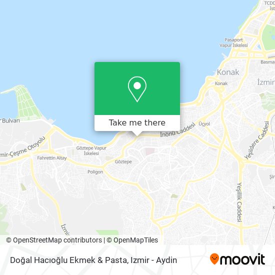 Doğal Hacıoğlu Ekmek & Pasta map