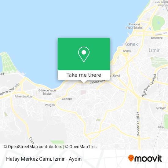 Hatay Merkez Cami map