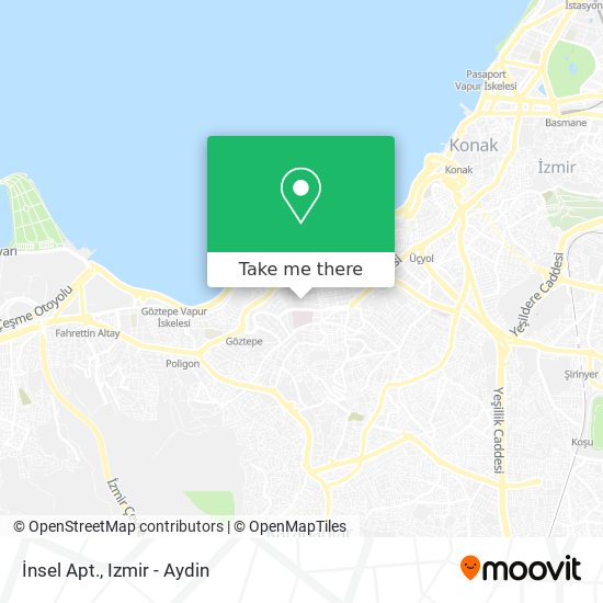 İnsel Apt. map