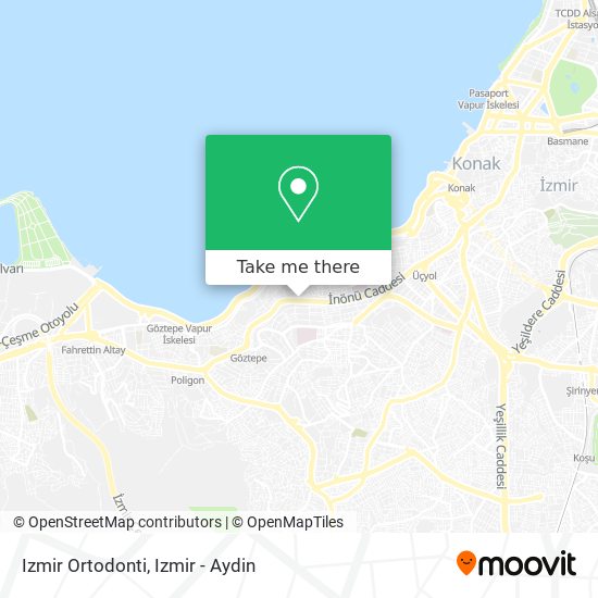 Izmir Ortodonti map