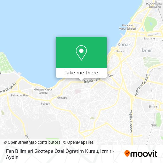 Fen Bilimleri Göztepe Özel Öğretim Kursu map