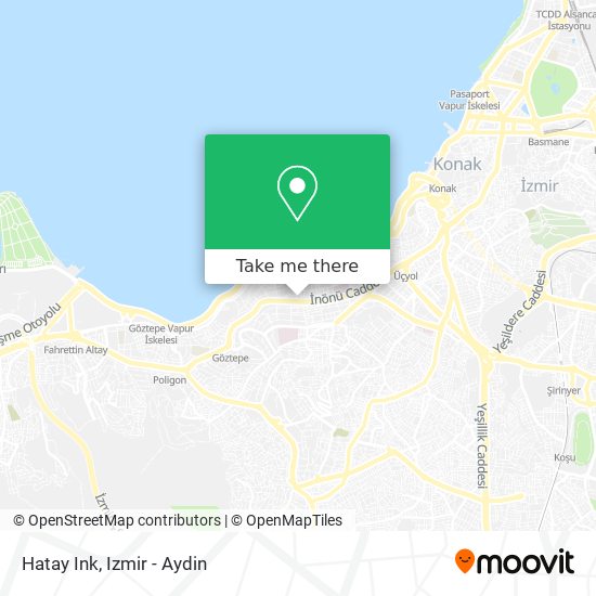 Hatay Ink map