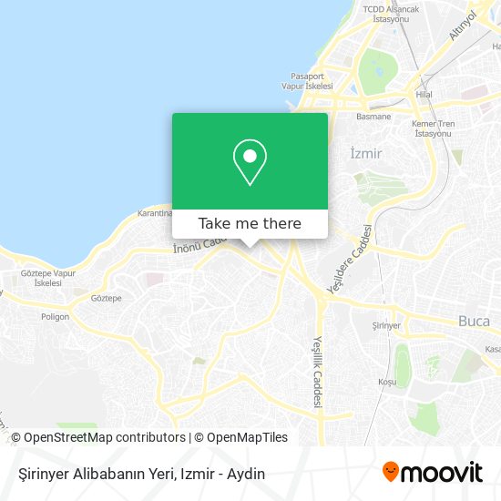 Şirinyer Alibabanın Yeri map