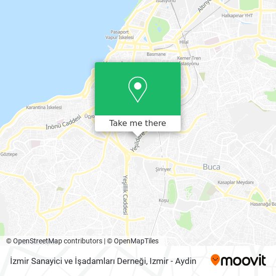 İzmir Sanayici ve İşadamları Derneği map