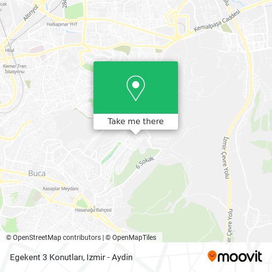 Egekent 3 Konutları map